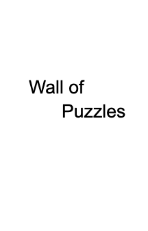Wall of Puzzles