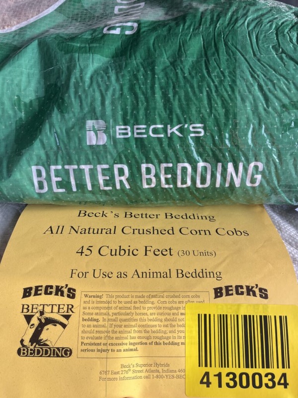 Beck’s Better Bedding all-natural crushed corn cob animal bedding